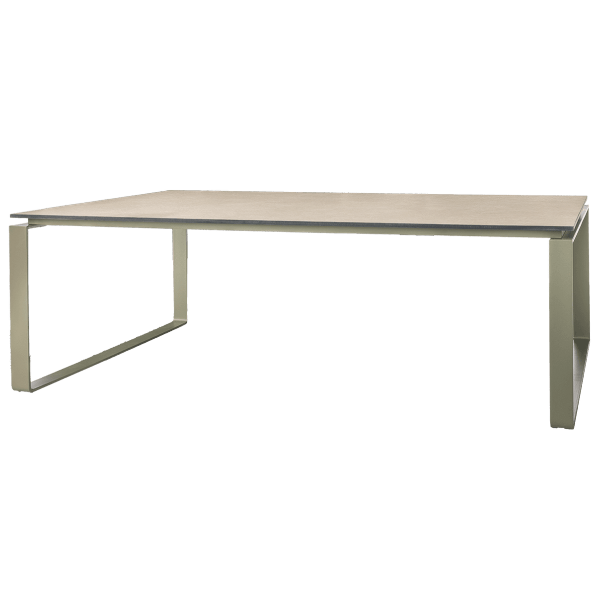 ROCA | Terrassentisch | Edelstahl, pulverbeschichtet | 6/10,6x6x3,6cm