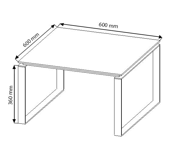 Beistelltisch Edelstahl outdoor Spezialanfertigung möglich