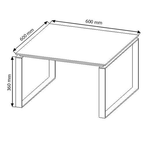 Beistelltisch Edelstahl outdoor Spezialanfertigung möglich