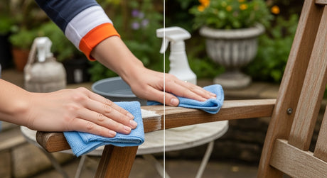 Gartenmöbel Reinigung wetterfest machen