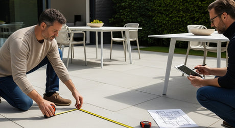 gartenmöbel ausmessen arrangement