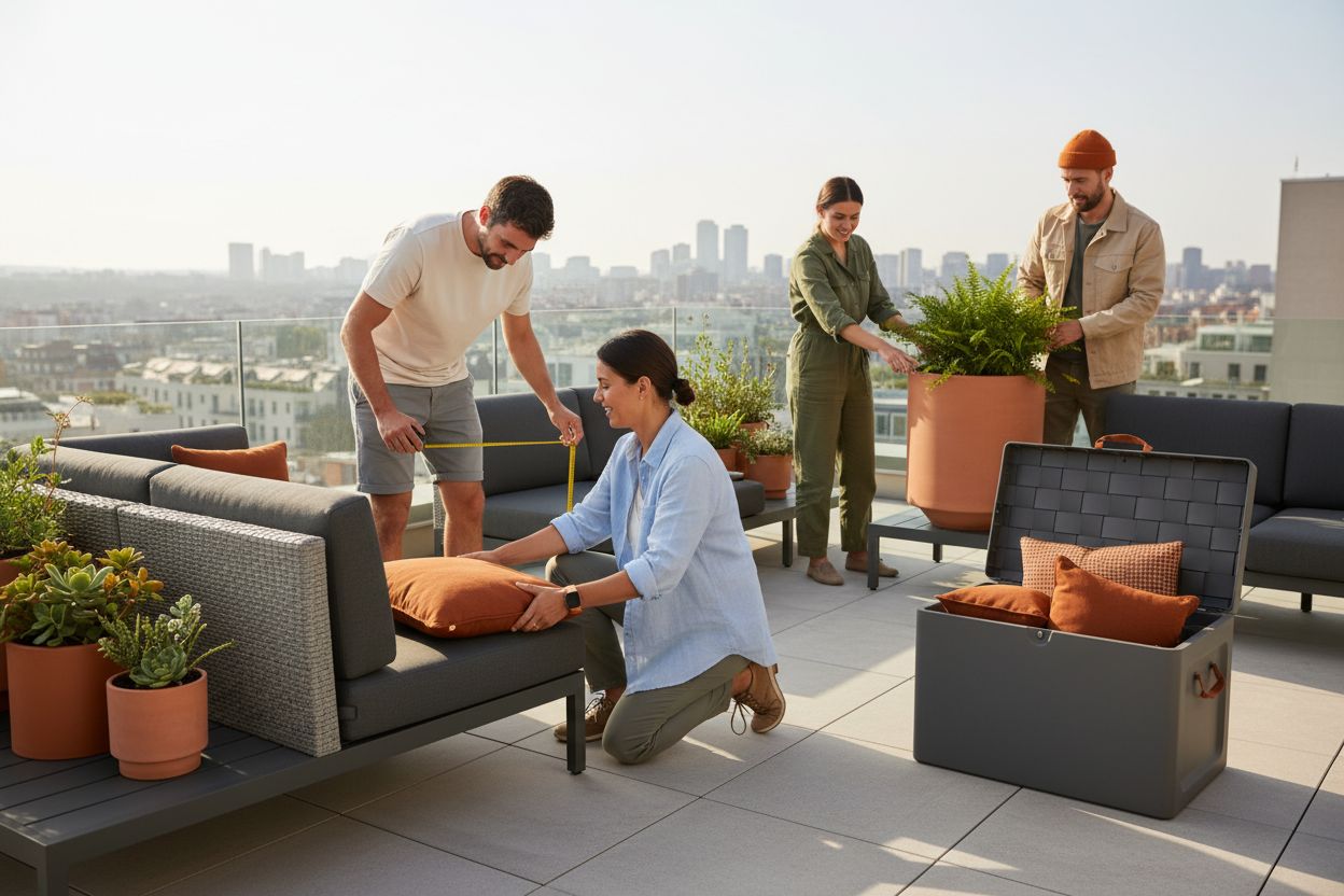 outdoormöbel design tipps garten