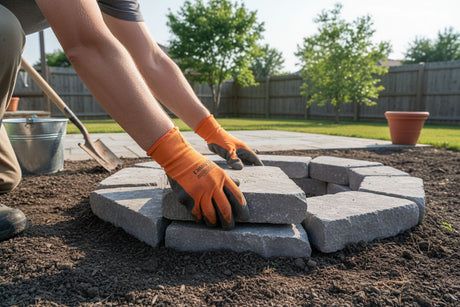 feuerstelle sicher anzünden