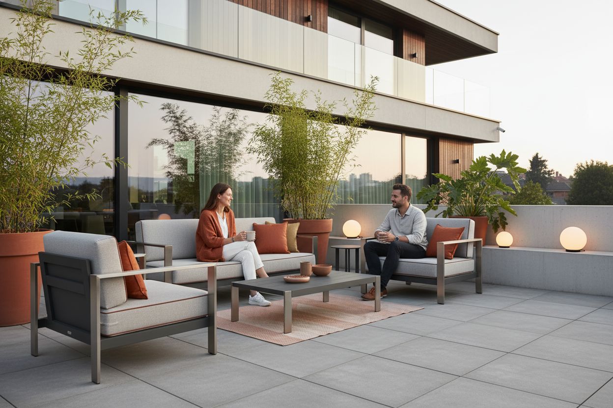 moderne Design Outdoor-Möbel