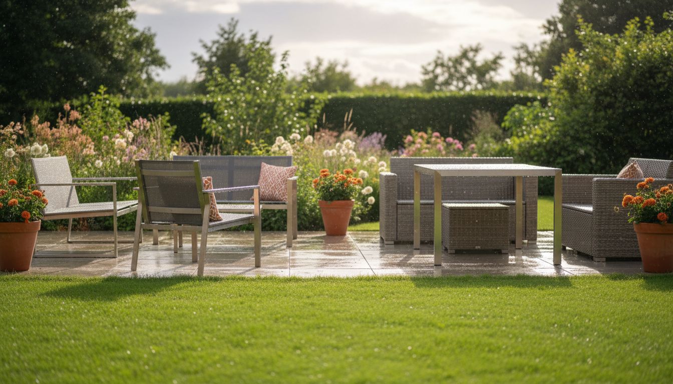 wetterfeste Gartenmöbel Szene