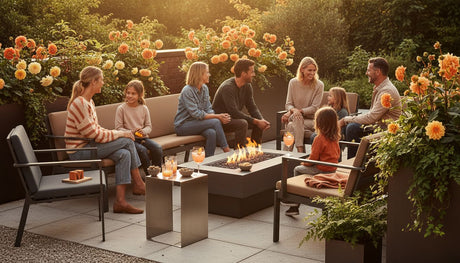 moderne Outdoor-Accessoires Terrasse