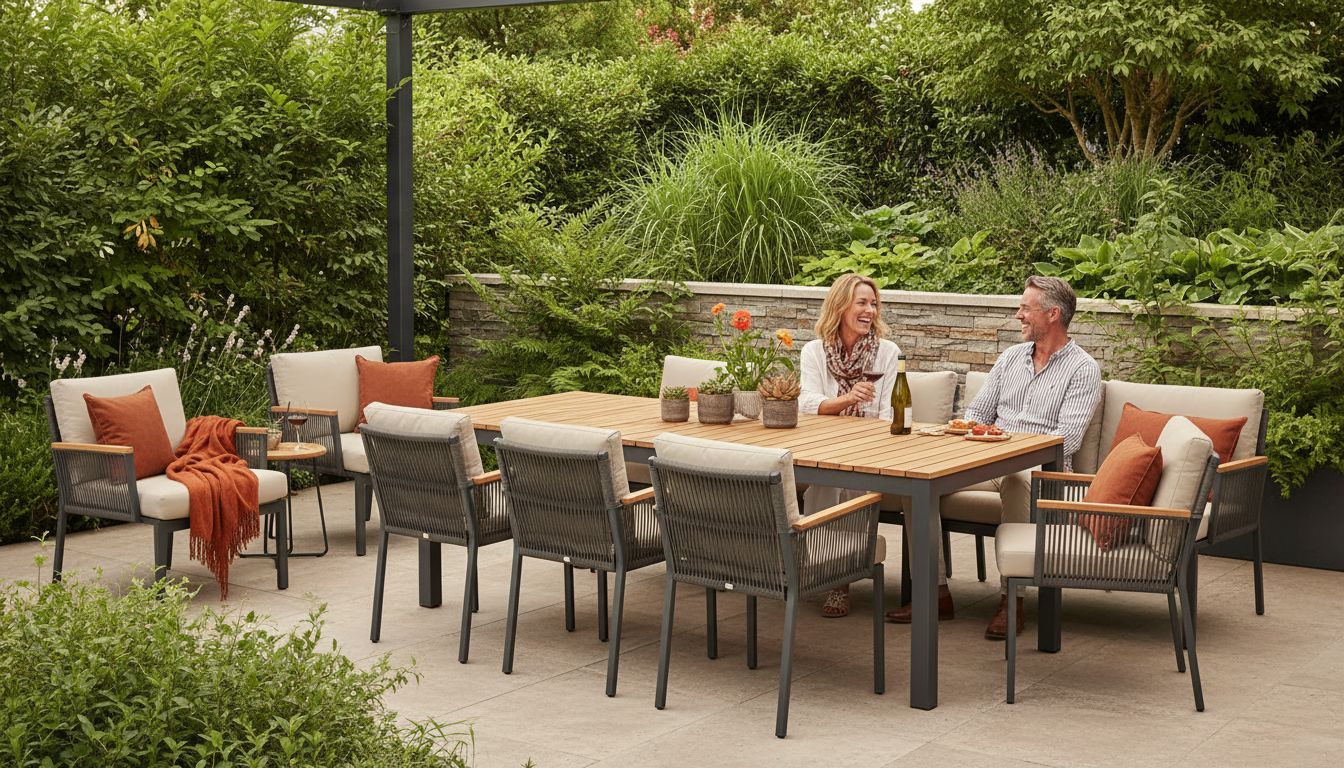 moderne Gartenmöbel Terrasse