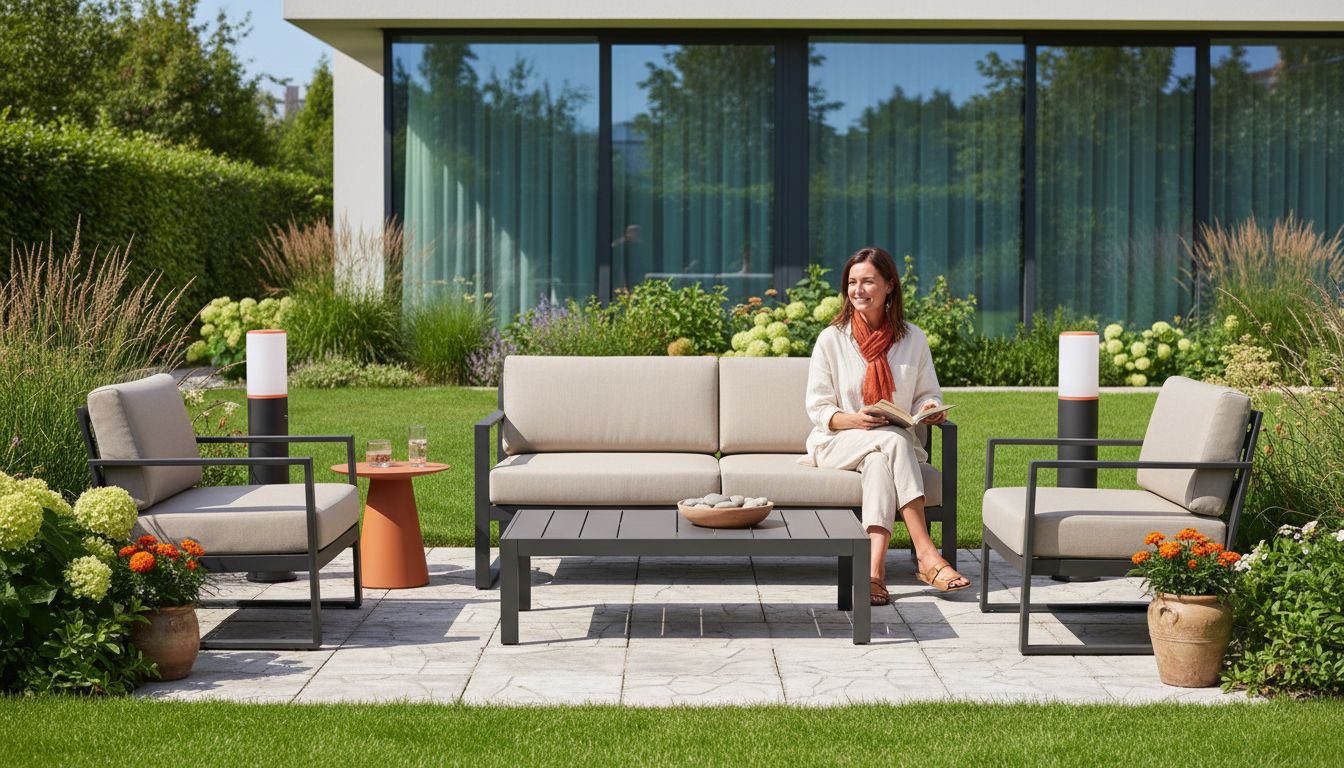 moderne Gartenmöbel Szene