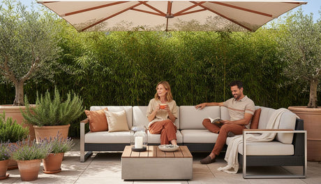 moderne Gartenmöbel Terrasse