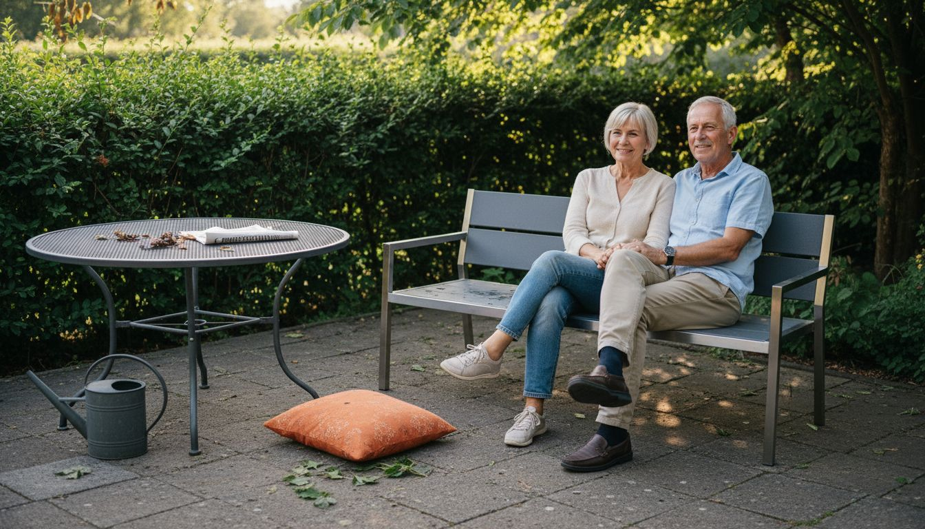 Edelstahl-Gartenmöbel: Die pflegeleichte Lösung für Ihre Terrasse